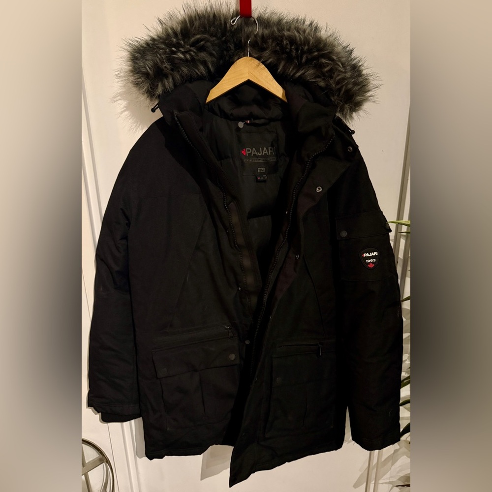 Pajar Down Black Parka